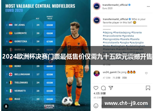 2024欧洲杯决赛门票最低售价仅需九十五欧元震撼开售